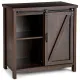 Image 1 for Кухонний комод-буфет Costway Sideboard з амбарними розсувними дверцятами лофт рустик