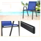 Image 7 for Комплект садовых стульев Costway Patio с подлокотниками синий