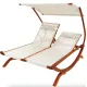 Image 3 for Садовий шезлонг Di Volio Pionza двомісний бежевий