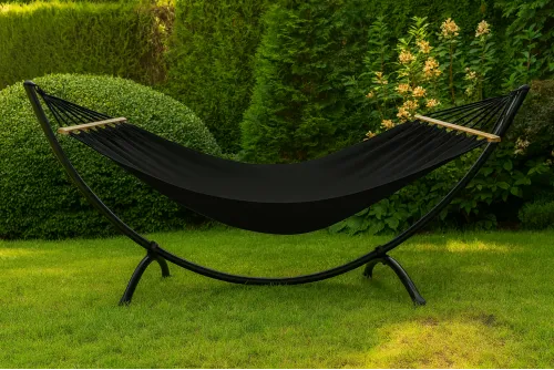 Гамак с каркасом Di Volio Rimini черный