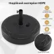 Image 3 for Основа для садової парасольки Costway Fillable Round 40кг кругла чорний