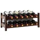 Image 1 for Винная стойка Costway Wenko настольная на 12 бутылок коричневая