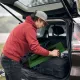 Image 5 for Крісло туристичне розкладне Outtec Sun XXL з дашком зелений