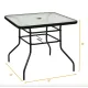 Image 4 for Садовый стол Costway Jupiter стеклянный