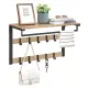 Image 3 for Вішалка настінна Leobert Compact для одягу з полицею у стилі Loft