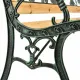 Image 5 for Скамейка для сада Chomik GARDEN LINE PAOLA с декоративной спинкой