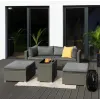 Комплект садовой мебели Di Volio Alzano серый
