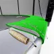 Image 6 for Батут Hop-Sport 10ft (305см) зеленый с внутренней сеткой