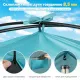 Image 5 for Пляжная палатка-тент Pop-Up Costway Vista Vent Beach самораскладывающаяся от солнца 3-4-местная голубая