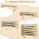 Image 10 for Стеллаж винный Costway Modular Wine деревянный на 72 бутылки