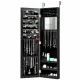Image 7 for Дзеркало шафа підвісна Costway Glamour Case для біжутерії чорний