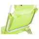 Image 10 for Пляжное кресло-лежак Outtec раскладное с подголовником салатовый