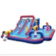Image 2 for Надувний парк Costway Fun Kids із водними гірками (без вентилятора)