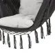 Image 4 for Бразильське крісло - гамак Outtec Boho XXL чорний