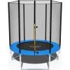 Батут Funfit 6ft (183см) синий с внешней сеткой