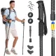 Image 6 for Трекинговые палки Outtec Alu телескопические 65-135см для скандинавской ходьбы серебристый