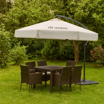 Зонт садовый Di Volio EMPOLI 300см кремовый