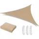 Image 1 for Тент-парус Jumi Garden солнцезащитный 3,6 х 3,6 х 3,6 м песочный