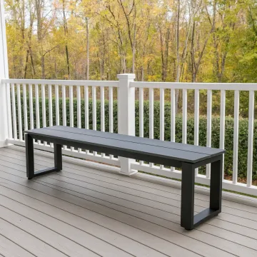 Садовая скамейка (на кладбище) Di Volio Pisa 160см серый