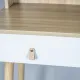 Image 7 for Туалетный столик Jumi Scandi с ящиками, кожаные ручки, светлый бук
