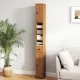 Image 4 for Шкаф-пенал для ванной Costway Slim Tower узкий с ящиком натуральный