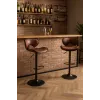 Комплект барных стульев Costway Dan со спинкой в стиле Loft