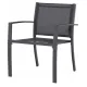 Image 7 for Комплект садовой мебели Chomik GARDEN LINE ORLANDO стол и 2 стулья темно-серый