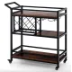 Image 1 for Стелаж Costway Carrito - кухонний візок з баром в стилі Loft