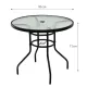 Image 4 for Садовый стол Costway Acapulco с местом для зонта