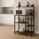 Image 4 for Стелаж кухонний Leobert Supretto з місцем для мікрохвильової печі в стилі Loft