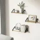 Image 2 for Полиці настінні Leobert Senza 3 шт у стилі Loft, натуральний