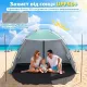 Image 5 for Пляжная палатка-тент Pop-Up Costway Vista Vent Beach самораскладывающаяся от солнца 3-4-местная зеленая