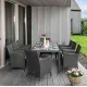 Image 7 for Садові меблі Di Volio VERONA 8+1 Сірий/сірий