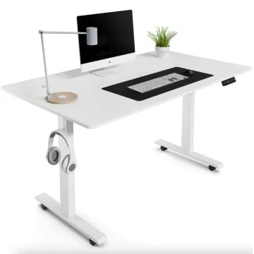Компьютерный стол с регулируемой высотой Di Volio Rapalo белый