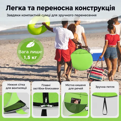 Карманы для вещей и сумка для переноски