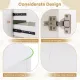 Image 6 for Детский комод Costway Toy Storage Sideboard для игрушек и книг с ящиками и дверцами белый
