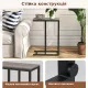 Image 5 for Журнальный столик Costway Vittsjo серый приставной