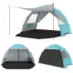 Image 6 for Пляжный тент Pop-Up Costway Family Beach самораскладывающийся от солнца 5-6 местный голубой
