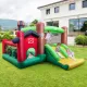 Image 2 for Надувний батут Costway FarmYard Jump & Slide ігровий центр дитячий з подвійною гіркою + компресор