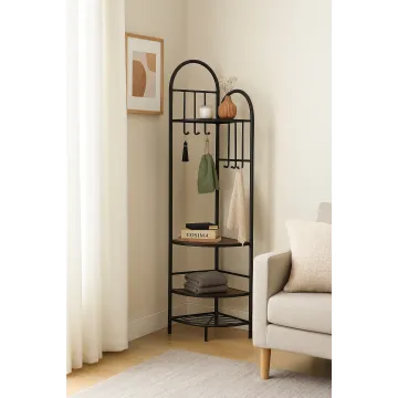 Вешалка для одежды Costway Richi угловая в стиле Loft