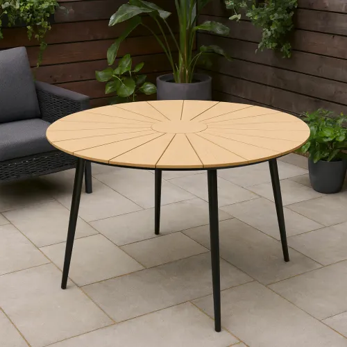 Стол Di Volio Palermo 120см бежевый