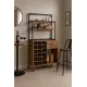 Стелаж винний Costway Vinoteca кухонна шафа в стилі Loft