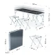 Image 12 for Стіл туристичний розкладний Outtec з 4 стільцями чорний