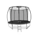 Image 1 for Батут Outtec Premium 12ft (374см) чорно-сірий з внутрішньою сіткою