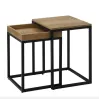 Комплект журнальных столиков Leobert Ascet в стиле Loft 2 штуки