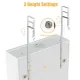Image 12 for Дзеркало шафа підвісна Costway Pure Beauty для біжутерії білий