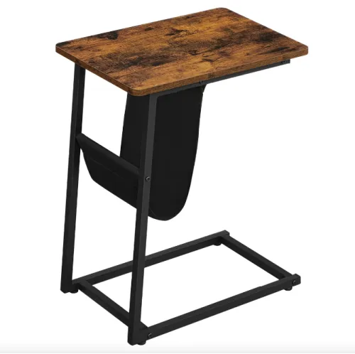 Журнальный столик Leobert Nastriy приставной с карманом в стиле Loft