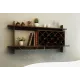 Image 3 for Настенная винная стойка Costway Kasta в стиле Loft