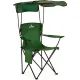 Image 1 for Крісло туристичне розкладне Outtec Sun XXL з дашком зелений