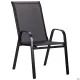 Image 5 for Комплект садовых стульев Chomik GARDEN LINE CORTINA черный
